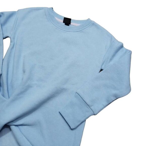 All In Motion Girls Blue Fleece Front Twist Sweat Shirt -Q - Picture 2 of 3